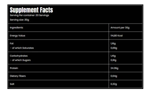 Marvelous Nutrition Hyper Trophy Proten Isolate Blend 30 Servings - OX Muscle