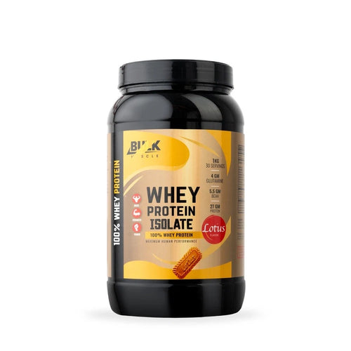 Bulk Muscle Whey Protien Isolate 1kg - 30 servings - OX Muscle