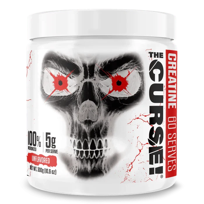 JNX Sports THE CURSE Creatine 300gm - 60 servings - OX Muscle