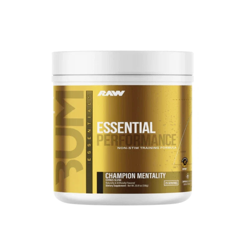 RAW CBUM Essential Performance Non-Stim 25 servings - OX Muscle