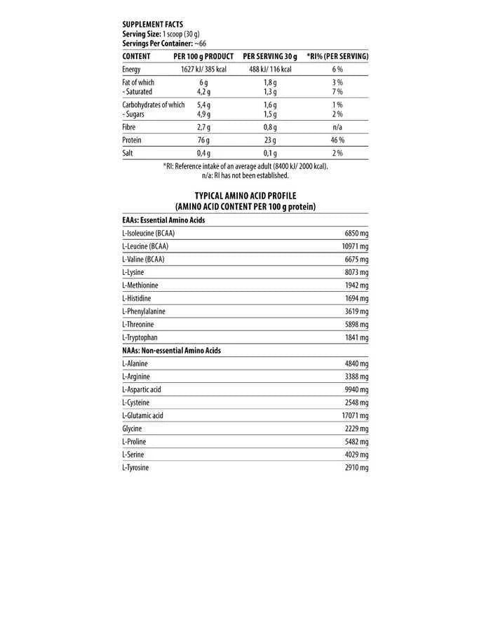 DY Nutrition Shadowhey Concentrate 2kg - 66 serv - OX Muscle
