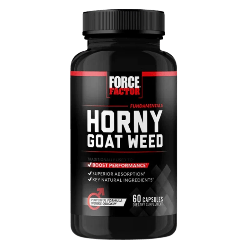 Force Factor Horny Goat Weed 60 Capsules - OX Muscle