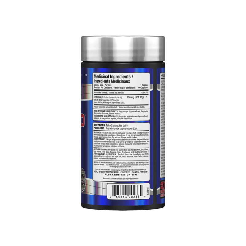 ALLMAX Essentials TribX90, 90 Capsules, 90 Servings
