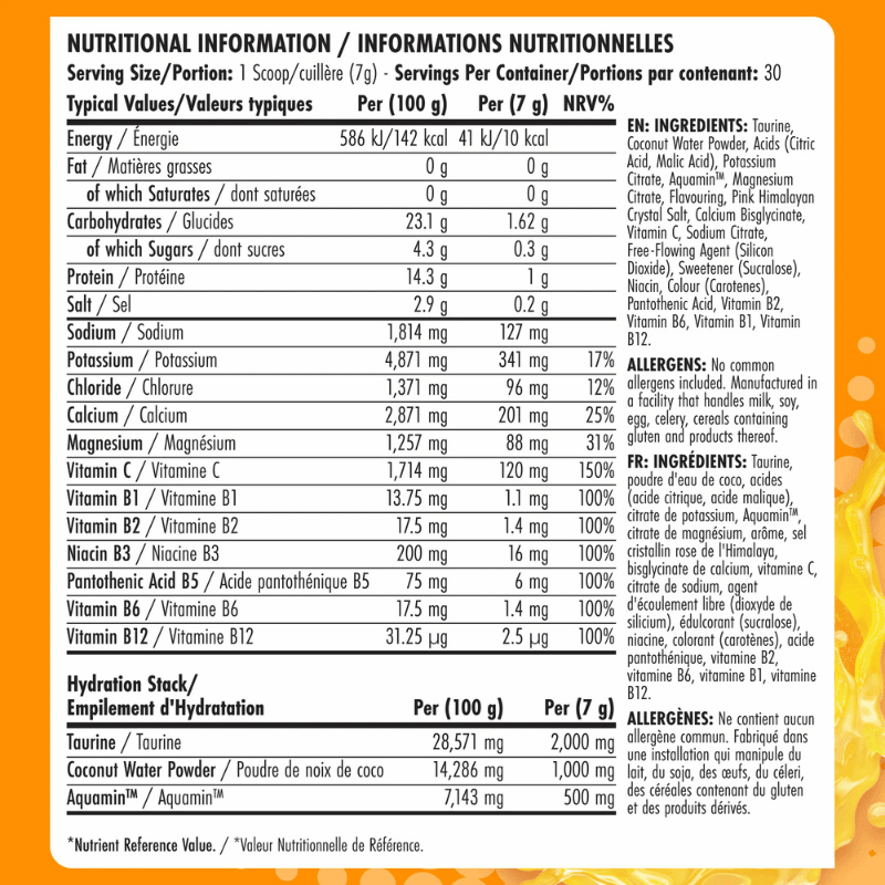 Applied Nutrition Body Fuel Hydration Electrolyte & Vitamin 30 servings