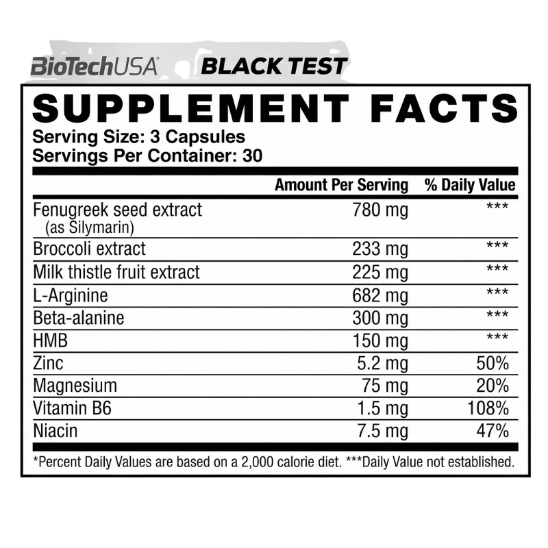Bio Tech Usa Black Test 90 Capsules