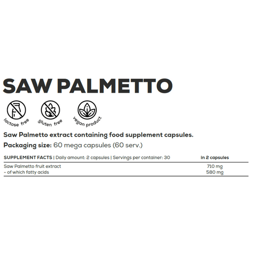 Bio Tech Usa Saw Palmetto 60 capsules