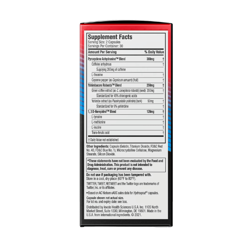 Hydroxycut Weight Loss Hardcore 60 Capsules