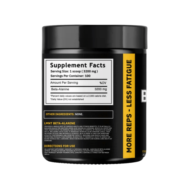 Lmnt Labs Beta-Alanine 320g, 100 Servings