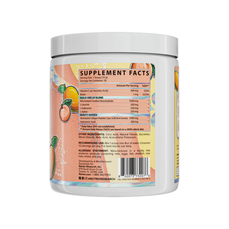 Nutrex Research Creatine for Women, 30 Servings