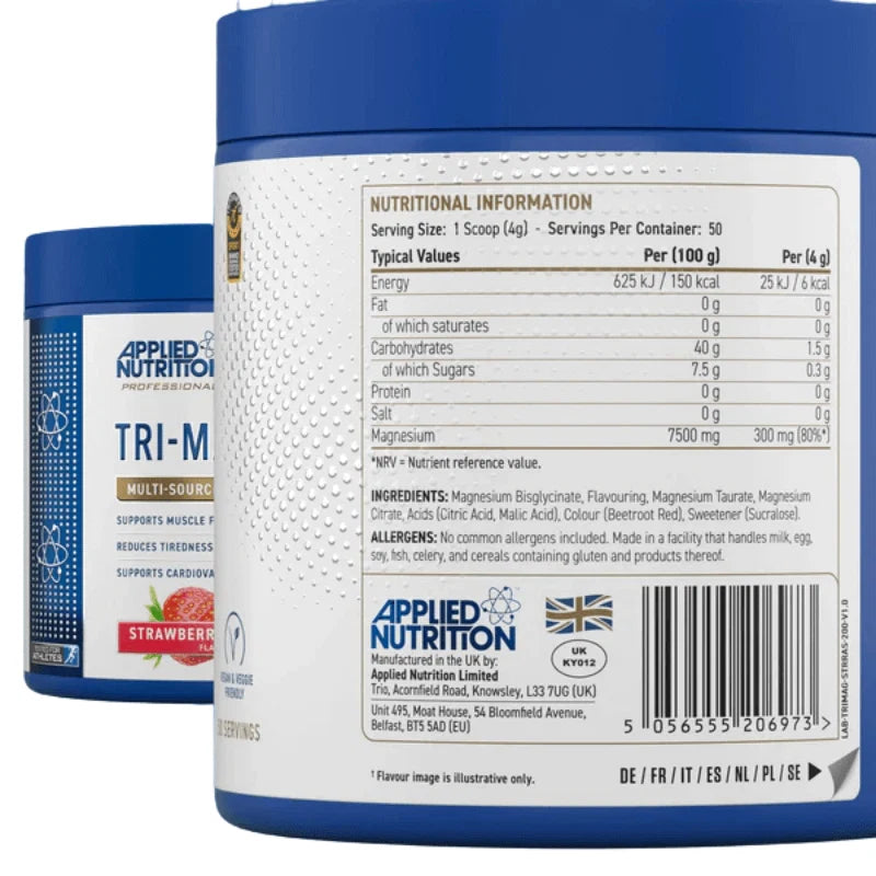 Applied Nutrition TRI-MAGNESIUM Powder - OX Muscle
