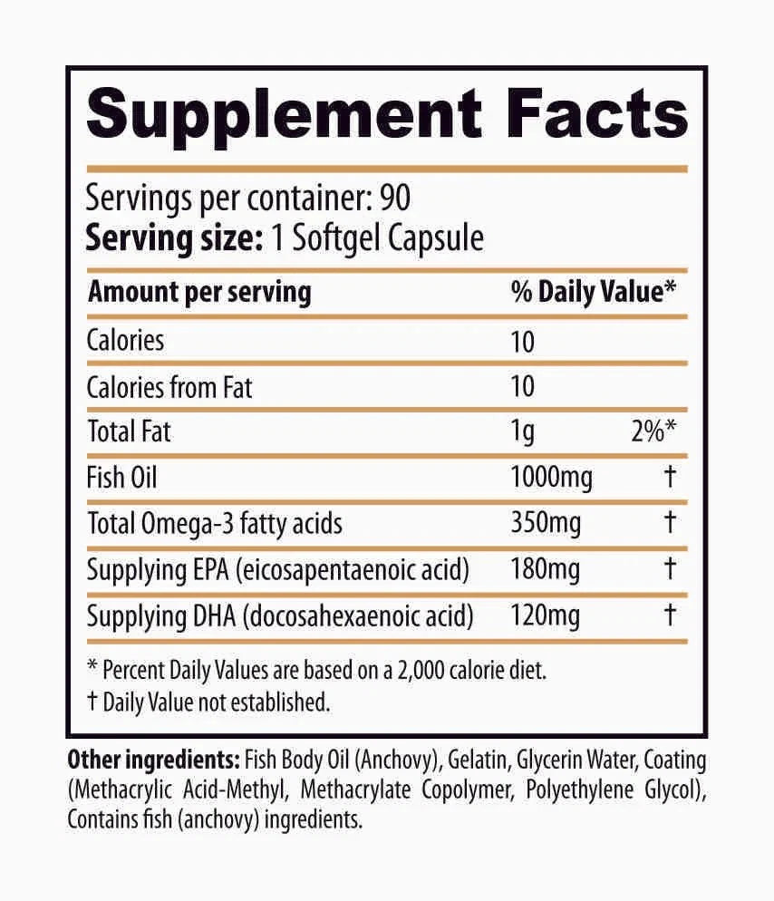 Dexter Jackson Omega 3 Gold 90 Softgels - OX Muscle