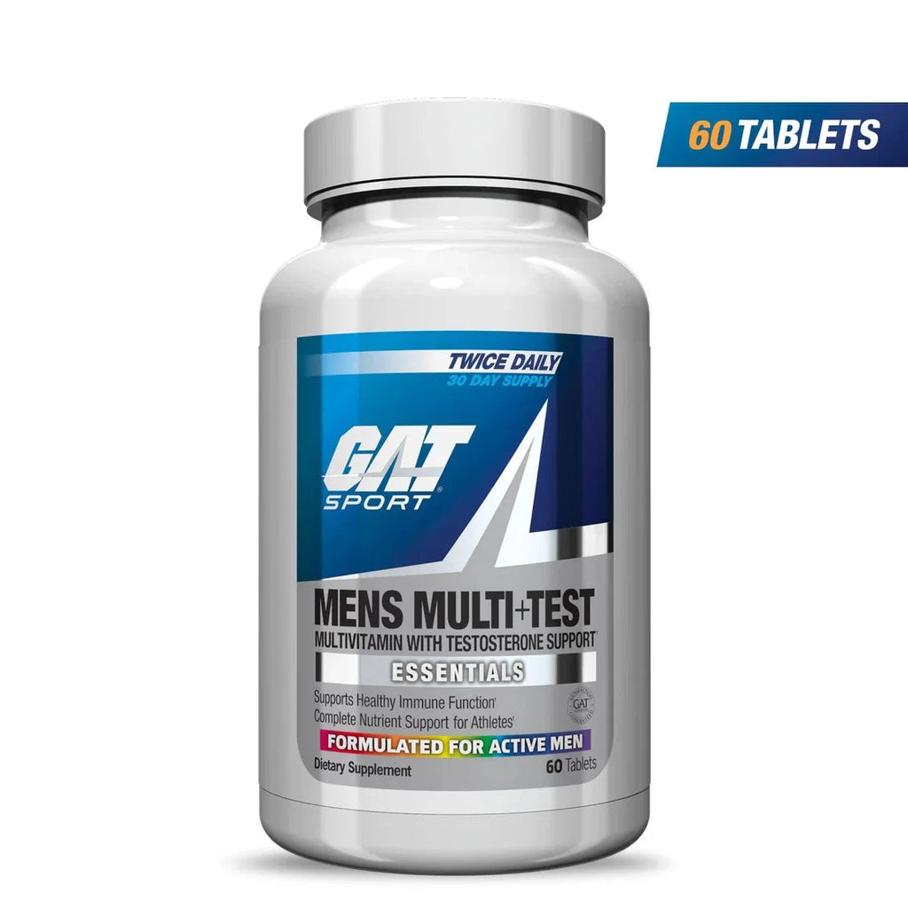 Gat Sport MENS MULTI+TEST VITAMIN 60 tab 30 serv - OX Muscle