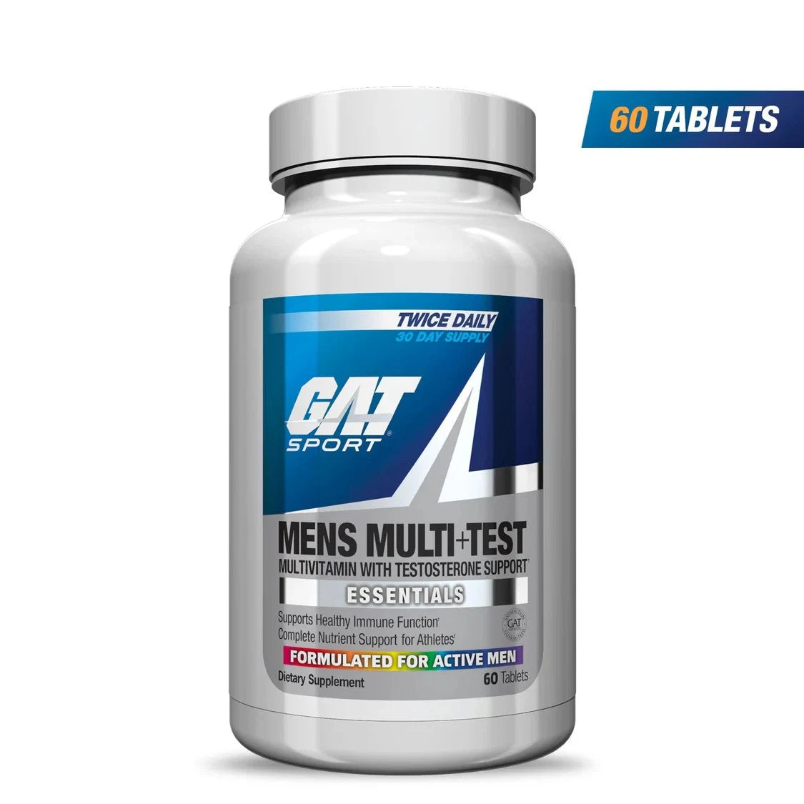 Gat Sport MENS MULTI+TEST VITAMIN 60 tab 30 serv - OX Muscle