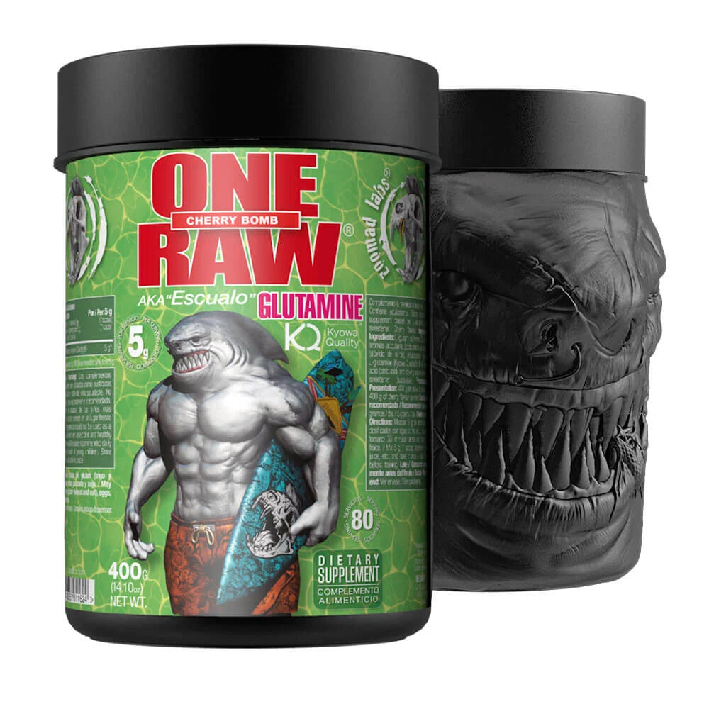 Zoomad Labs Glutamine One Raw 400gm - 80 servings - OX Muscle