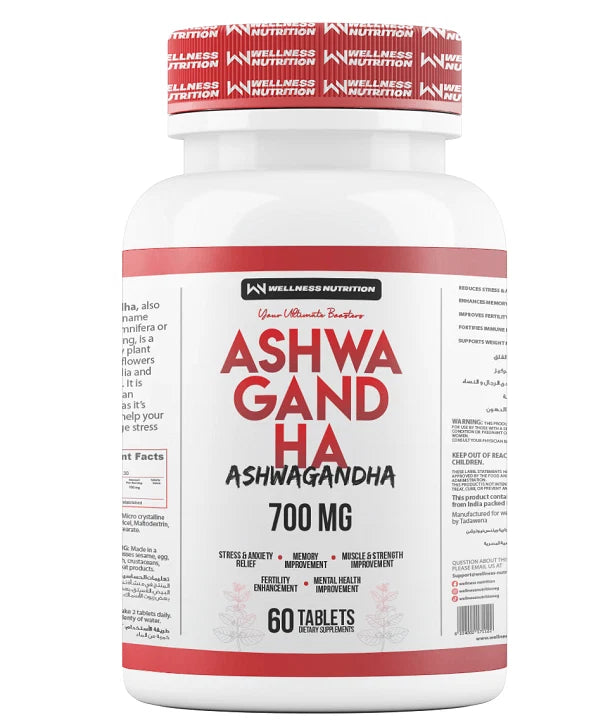 Wellness Nutrition Ashwagandha 700gm - OX Muscle