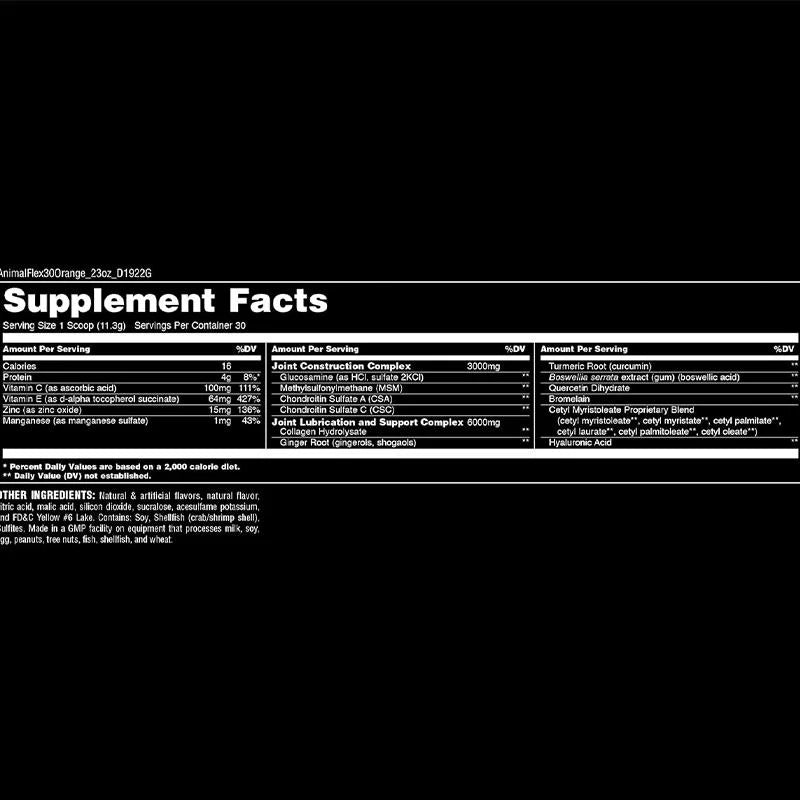 Universal Nutrition Animal Flex Powder - OX Muscle