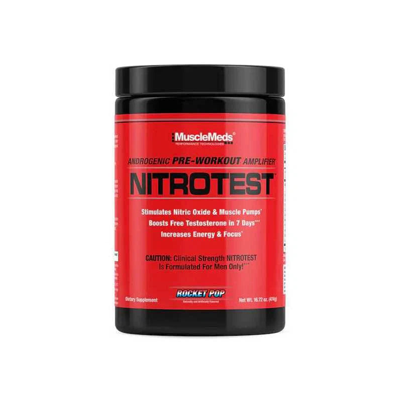 Muscle Meds Nitrotest Pre-workout + Test Booster - OX Muscle