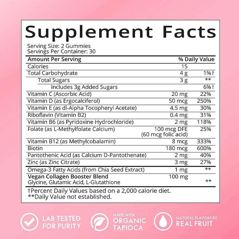 Sugar Bear Women`s Multi Vitamins Vegan Gummies - OX Muscle
