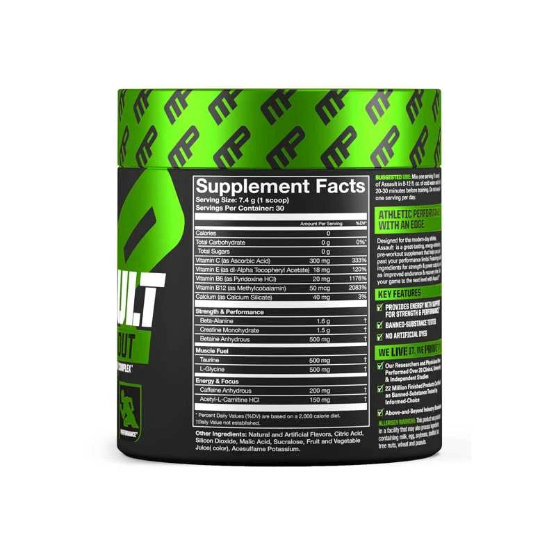 Muscle Pharm Assault Pre-workout - OX Muscle