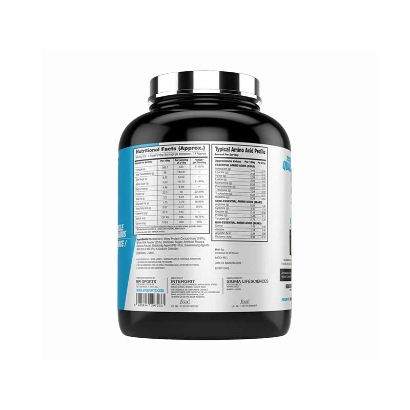 Bpi Sports Mass Gainer Bulk XL Muscle - OX Muscle