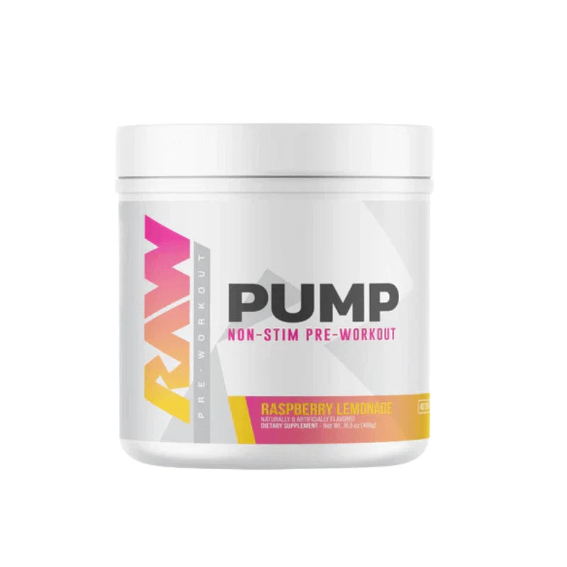 RAW CBUM PUMP Non-Stim Pre-Workout 40 servings - OX Muscle