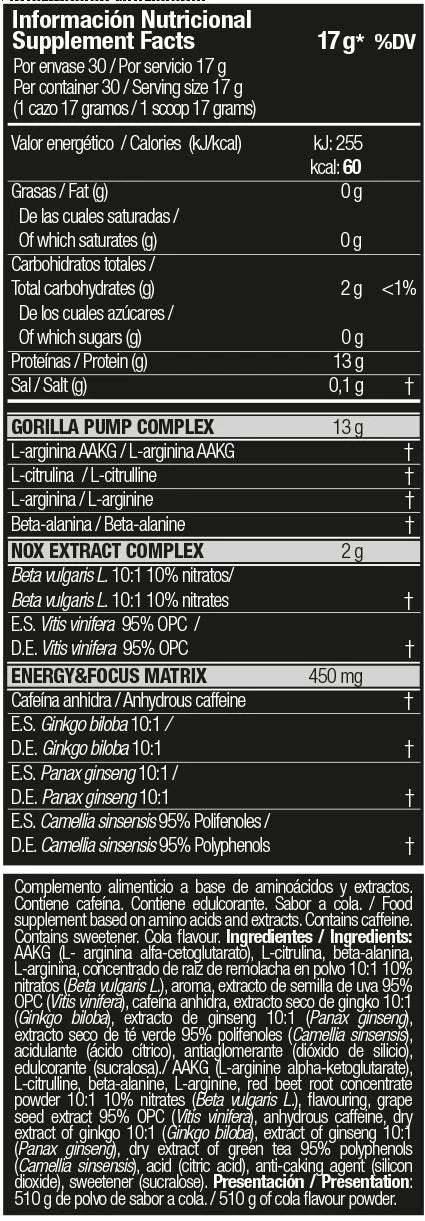 Zoomad labs MOONS TRUCK Pre-workout - OX Muscle