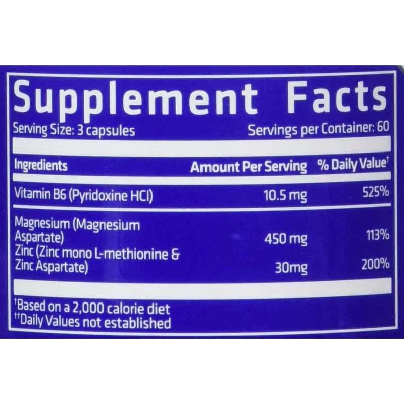 USN Z-MAG + zinc,magnesium,B6 180 Tablets - OX Muscle