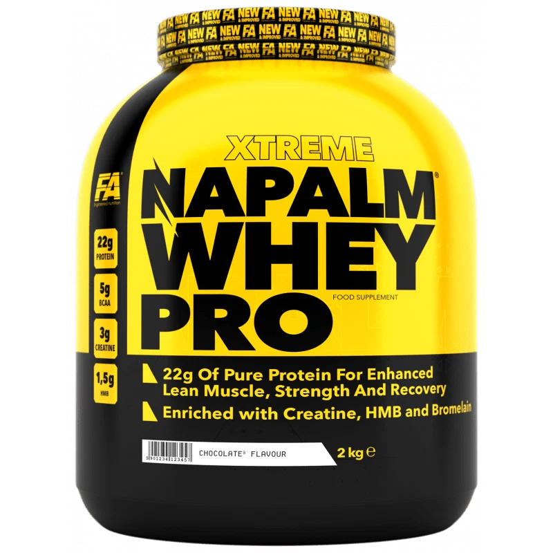 FA Nutrition NAPALM WHEY PRO 2kg - 66 servings - OX Muscle