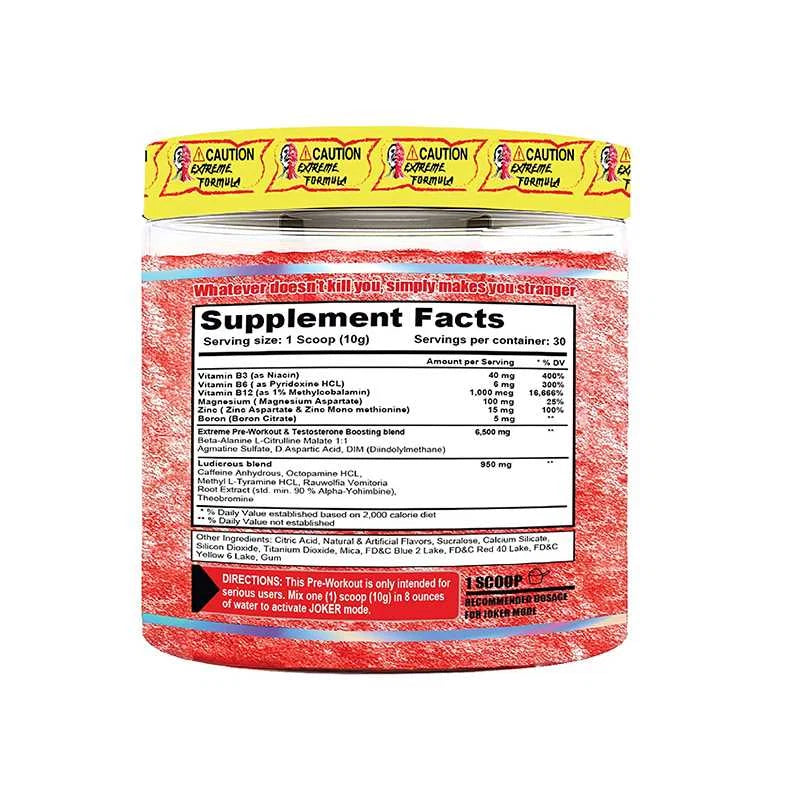 TERROR LABZ JOKER Pre-workout - OX Muscle