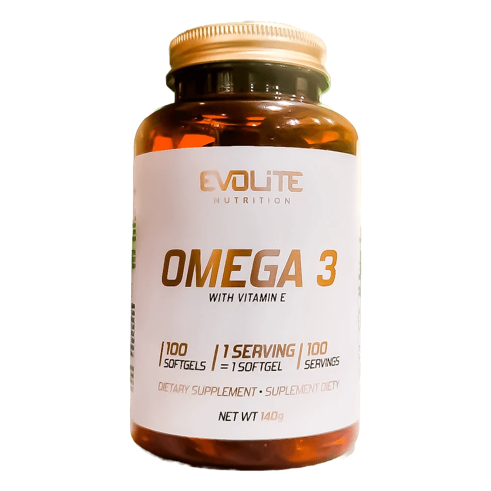 Evolite Nutrition Omega 3 with vitamin E - OX Muscle
