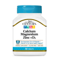 21ST CENTURY® Calcium Magnesium Zinc + D3 - OX Muscle