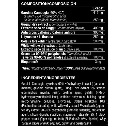 Quamtrax Nutrition HIT 90 Caps - OX Muscle