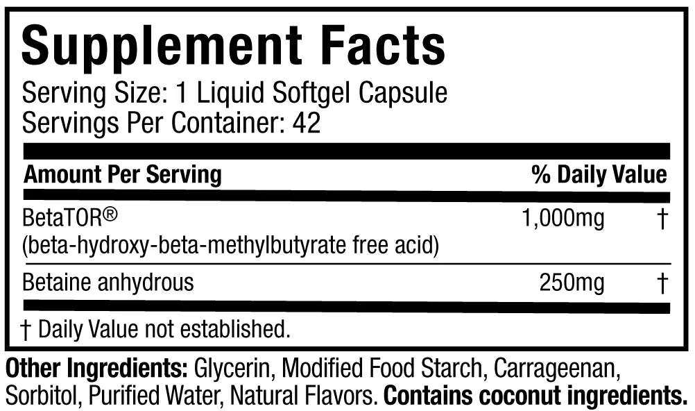 MuscleTech CLEAR MUSCLE HMB FREE ACID - OX Muscle