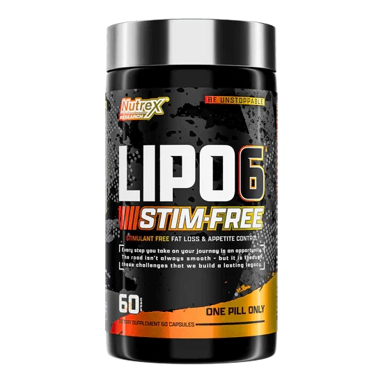 Nutrex Research Lipo 6 STIM-FREE New Edition 60 Capsules - OX Muscle
