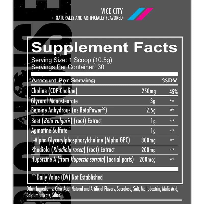 REDCON1 BIG NOISE NON-STIM Pre-workout - OX Muscle