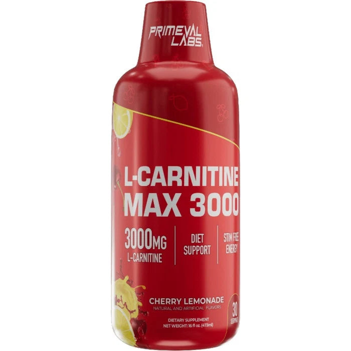 Primeval Labs L-Carnitine Max 3000mg - OX Muscle