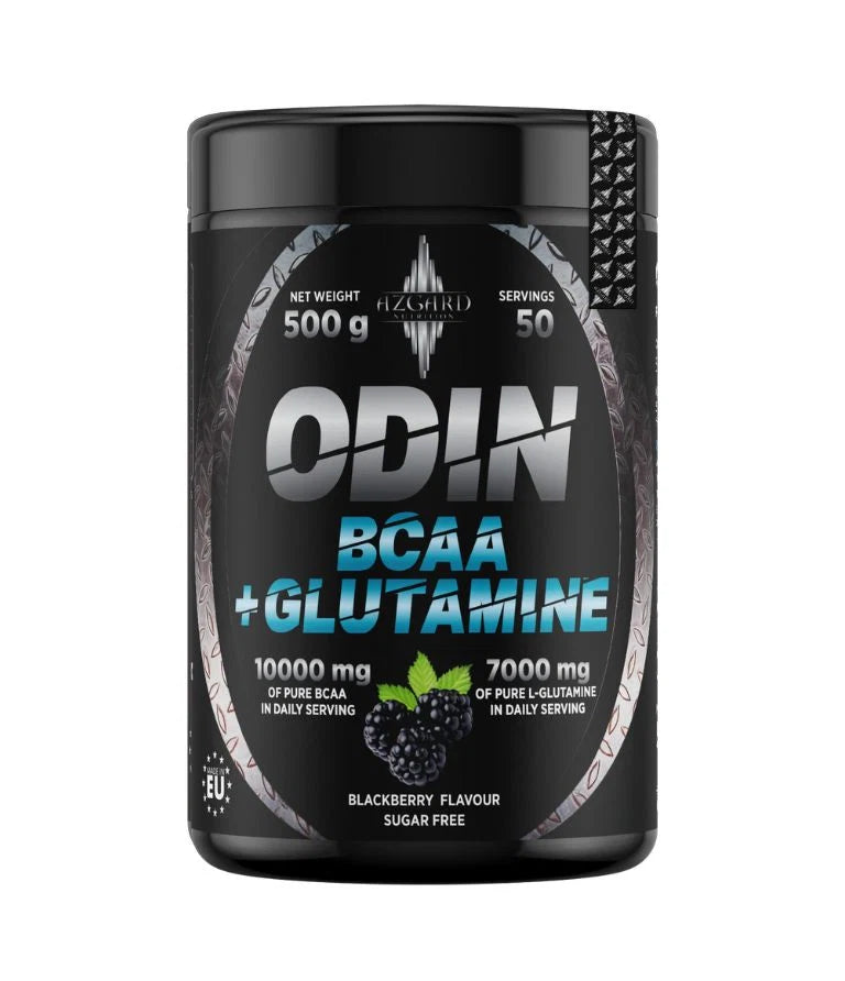 Azgard Nutrition ODIN BCAA + Glutamine 500gm - 50 serv - OX Muscle
