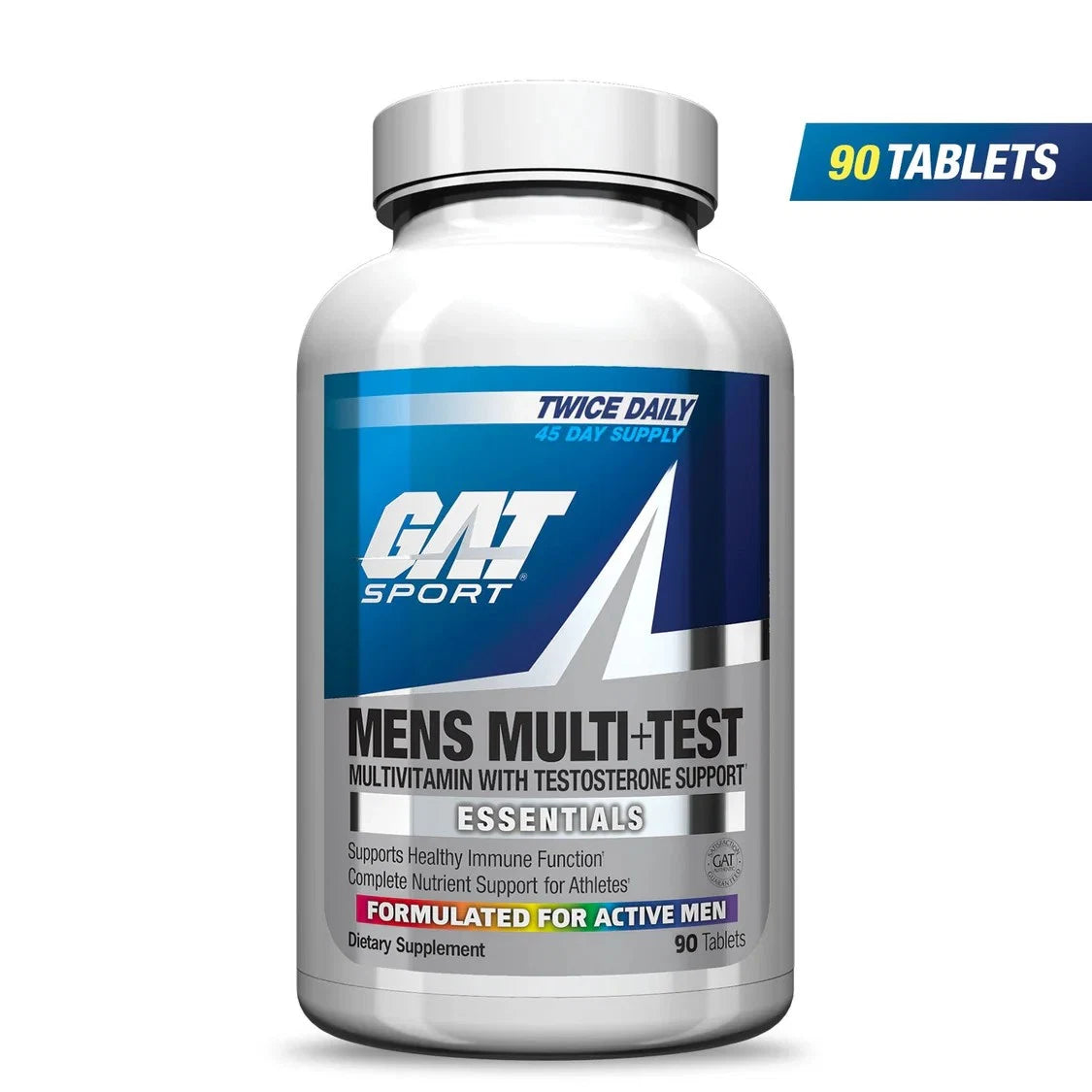Gat Sport MENS MULTI+TEST VITAMIN 90 tab 45 serv - OX Muscle