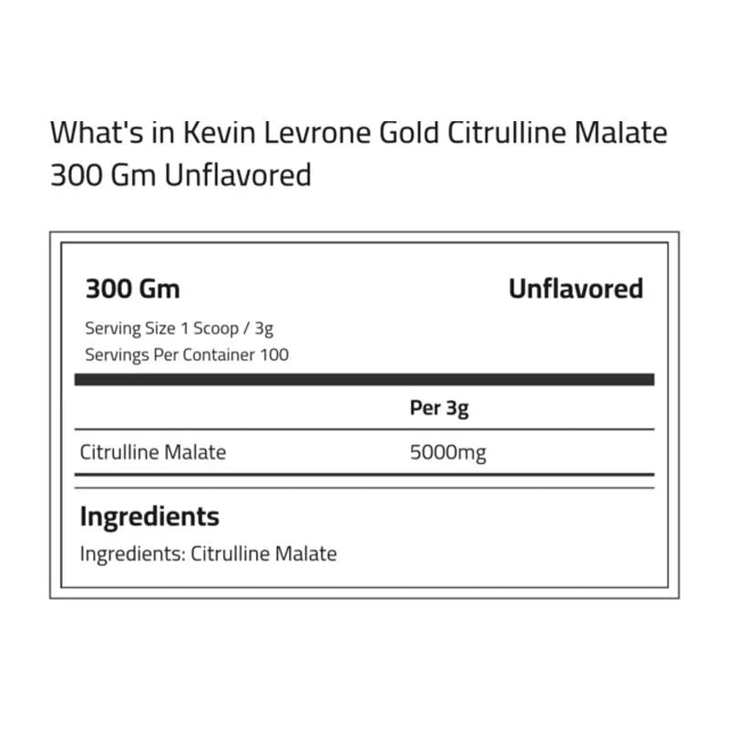 Kevin Levrone Gold Citrulline Malate - OX Muscle