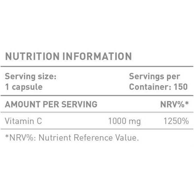 Battery Nutrition Vitamin C - OX Muscle