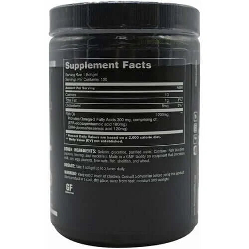 Universal Nutrition Fish oil - OX Muscle