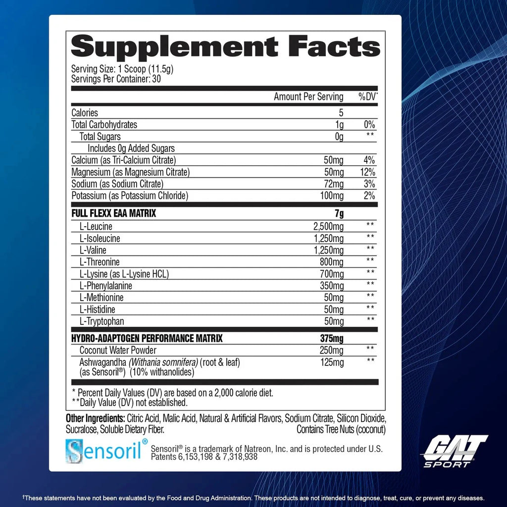Gat Sport Flexx EAA 30 Servings - OX Muscle