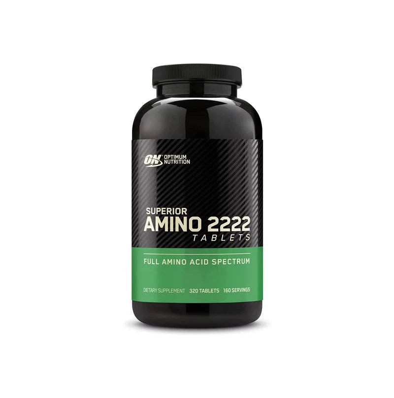 Optimum Nutrition Superior Amino 2222 - 320 Tablets - 160 serv - OX Muscle