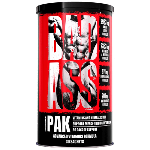 BAD ASS® PAK Advanced Vitamin 30 Sachets - OX Muscle