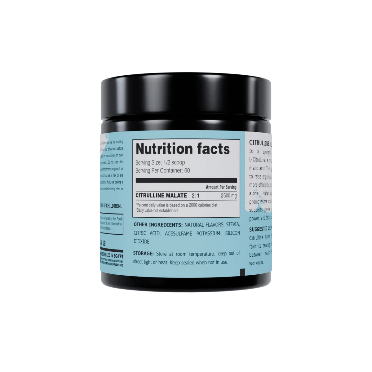 Vertex Nutrition Citrulline 60 servings - OX Muscle