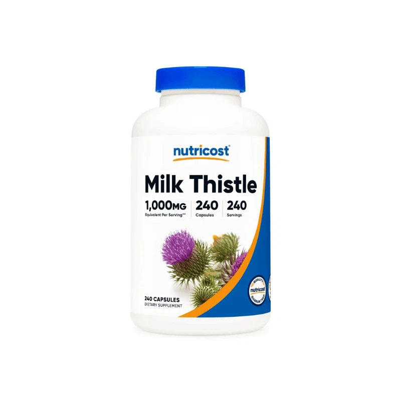 Nutricost Milk Thistle 1000 mg 240 capsules - OX Muscle