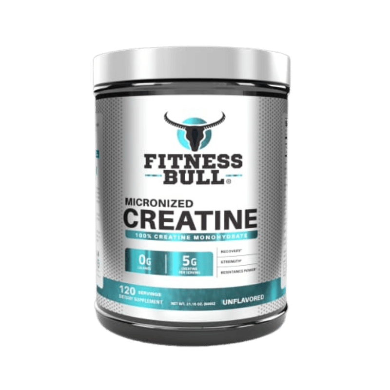 Fitness Bull Micronzied Creatine, 600gm, 120 Servings