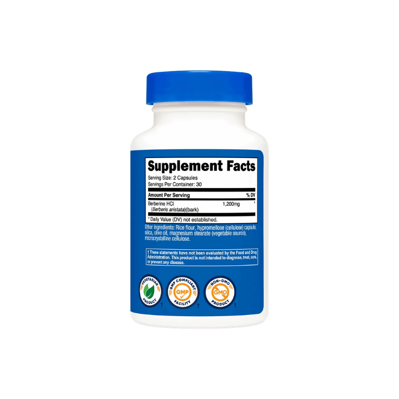Nutricost Berberine 1200mg, 60 Capsules