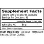 PrimaForce Yohimbine HCl 90 Caps - 45 servings - Image 2
