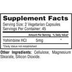 PrimaForce Yohimbine HCl 90 Caps - 45 servings - Image 2